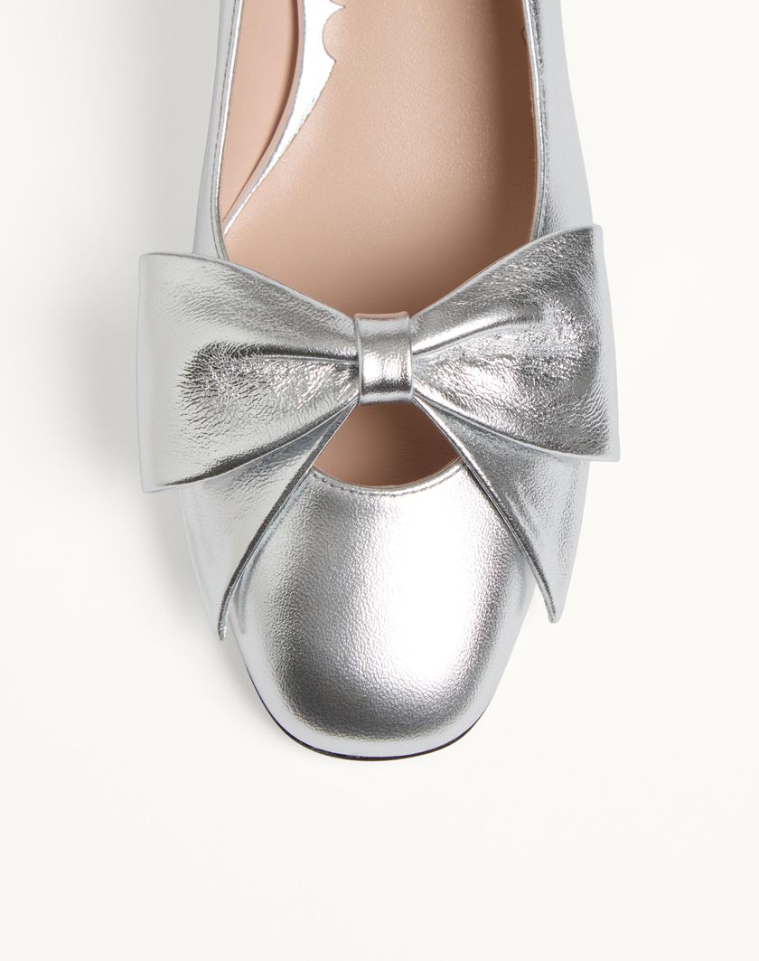 BOWOW PUMPS IN LAMINATED NAPPA 45MM - Image 9